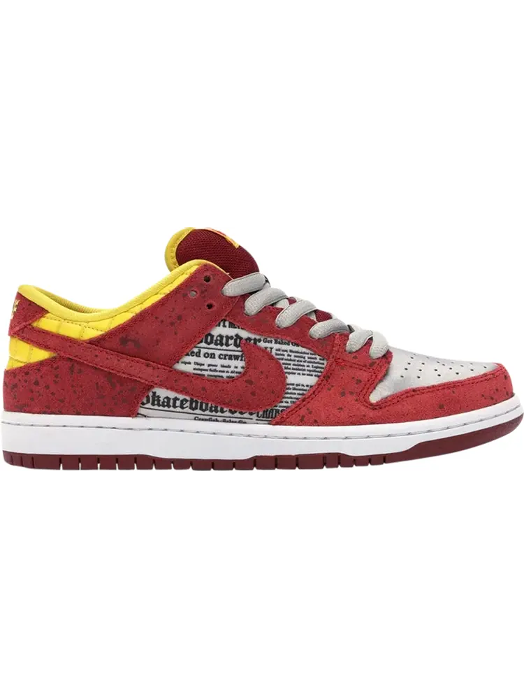Лимитированные кроссовки Nike Dunk Low Premium SB QS 'Crawfish' Special Box — изображение 1 из 1, красный
