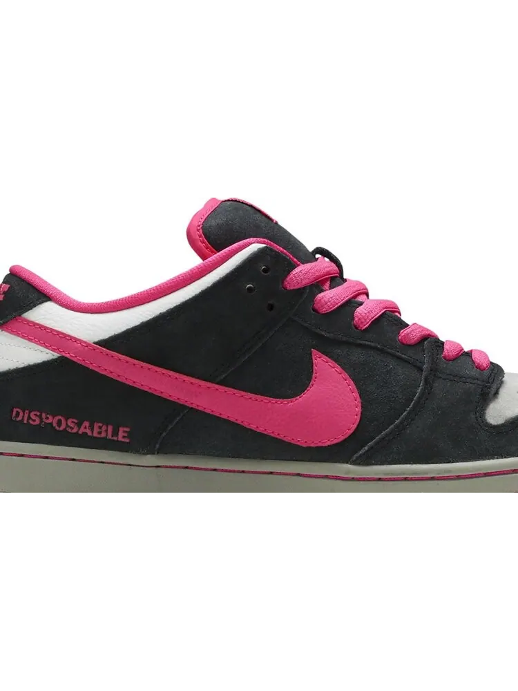 Кроссовки Nike Dunk Low Premium SB Qs 'Disposable' — изображение 2 из 8, черный