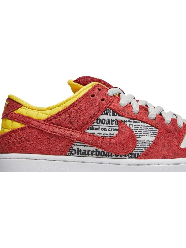 Кроссовки Nike Dunk Low Premium SB QS 'Crawfish' — изображение 2 из 8, красный