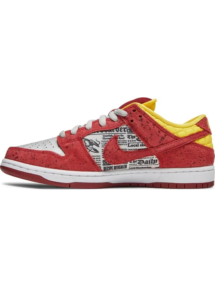 Кроссовки Nike Dunk Low Premium SB QS 'Crawfish' — изображение 3 из 8, красный