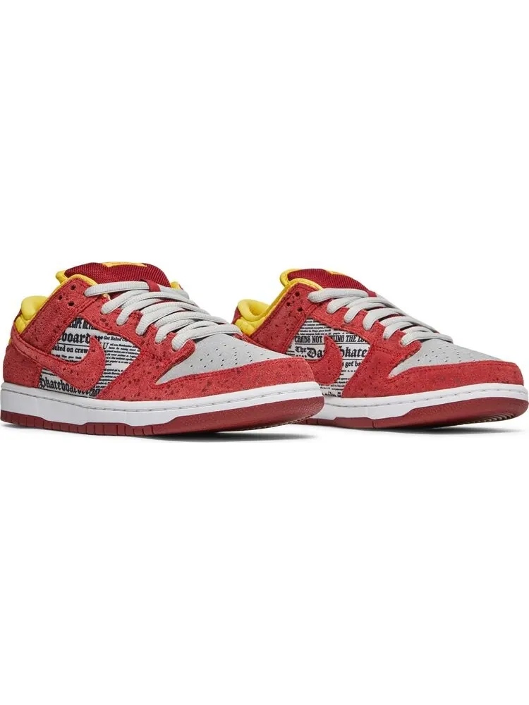 Кроссовки Nike Dunk Low Premium SB QS 'Crawfish' — изображение 8 из 8, красный