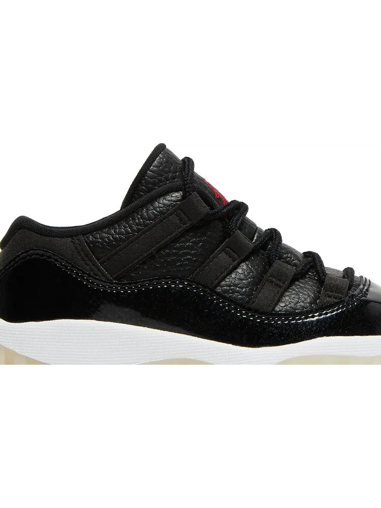 Кроссовки Air Jordan 11 Retro Low TD 72-10 — изображение 2 из 8, черный