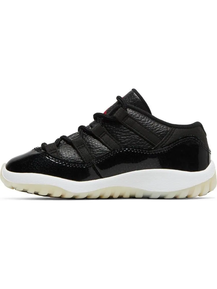 Кроссовки Air Jordan 11 Retro Low TD 72-10 — изображение 3 из 8, черный