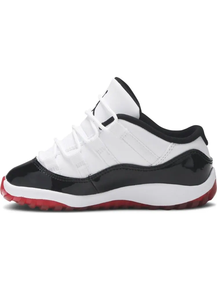 Кроссовки Air Jordan 11 Retro Low TD Concord-Bred — изображение 3 из 8, белый