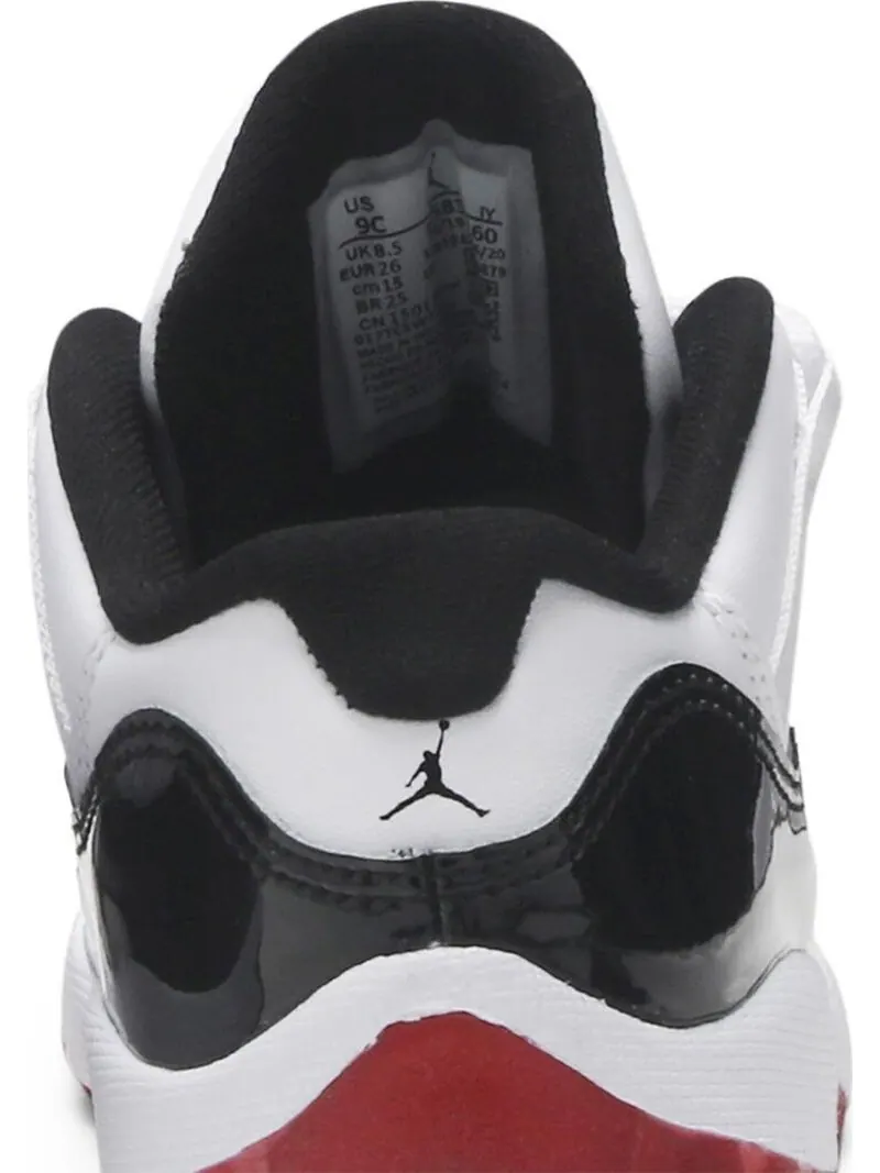 Кроссовки Air Jordan 11 Retro Low TD Concord-Bred — изображение 7 из 8, белый
