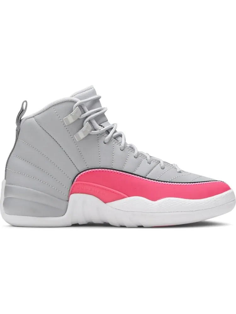 Кроссовки Air Jordan 12 Retro GS Racer Pink — изображение 1 из 8, серый