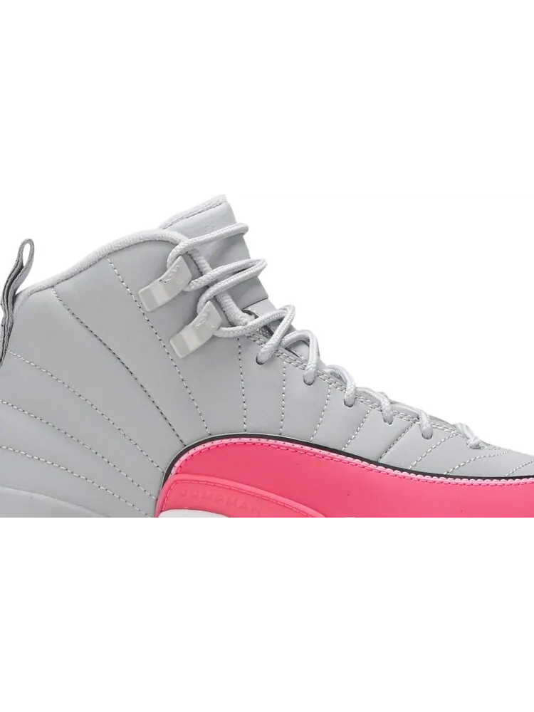 Кроссовки Air Jordan 12 Retro GS Racer Pink — изображение 2 из 8, серый