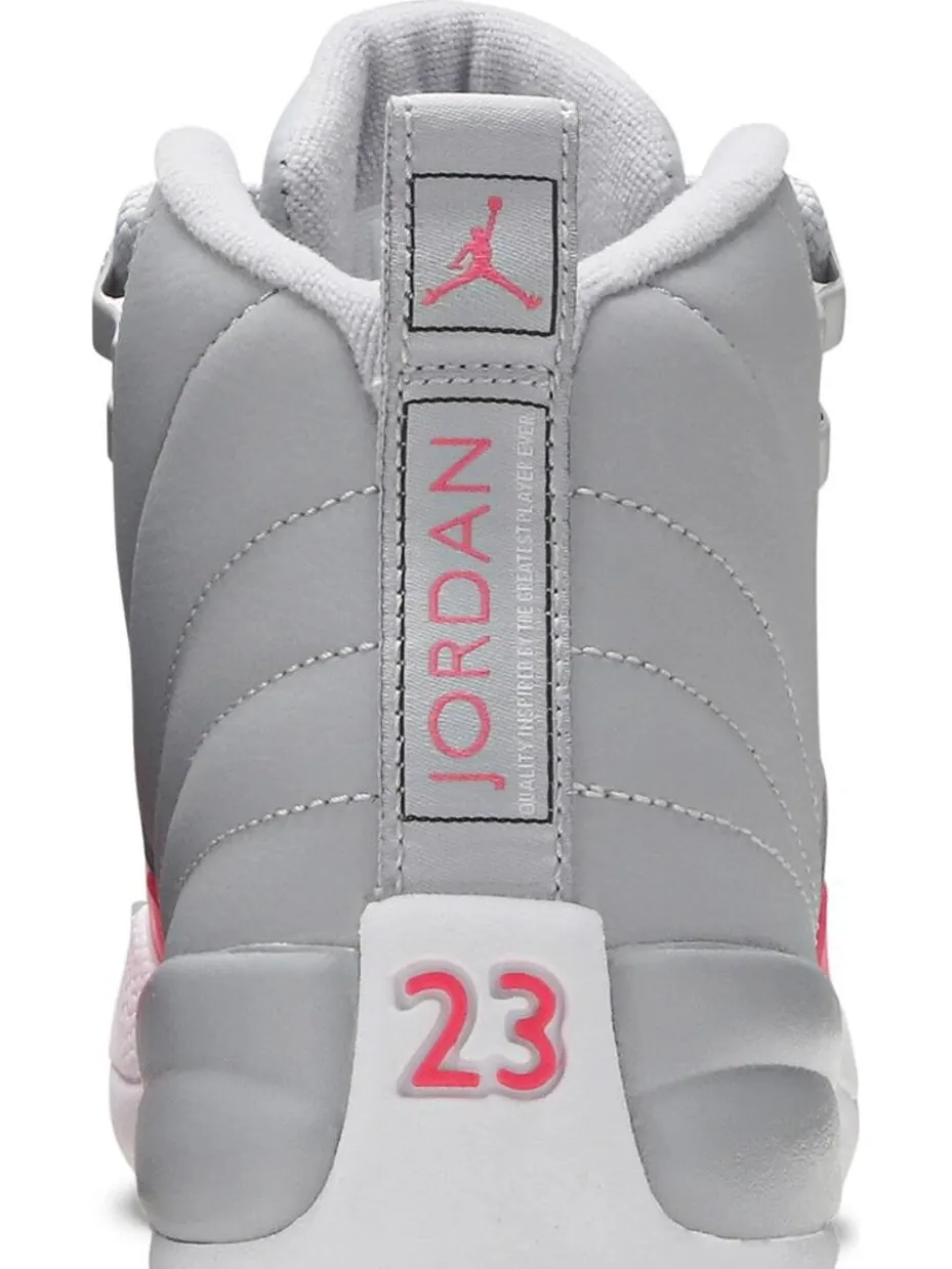 Кроссовки Air Jordan 12 Retro GS Racer Pink — изображение 7 из 8, серый