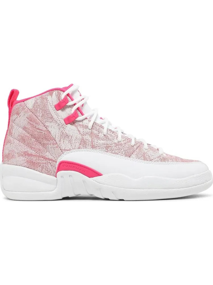 Кроссовки Air Jordan 12 Retro GS Arctic Pink — изображение 1 из 8, белый