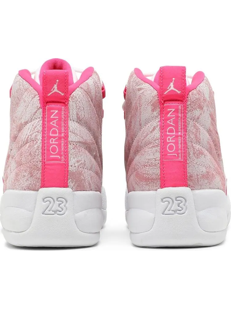 Кроссовки Air Jordan 12 Retro GS Arctic Pink — изображение 6 из 8, белый
