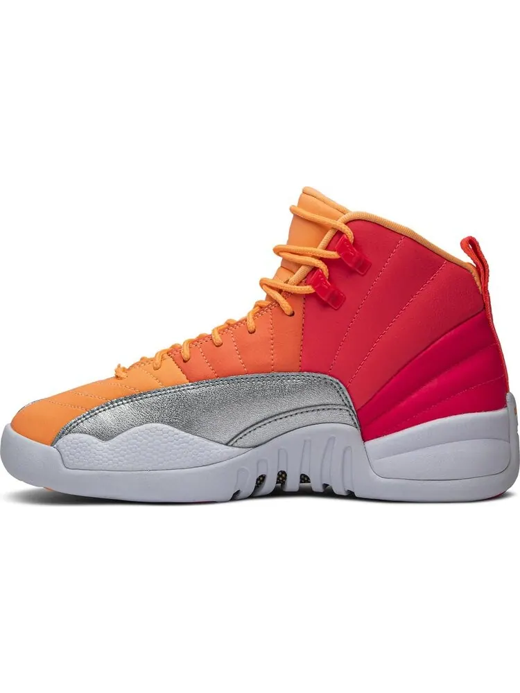 Кроссовки Air Jordan 12 Retro GS Sunrise — изображение 3 из 8, розовый