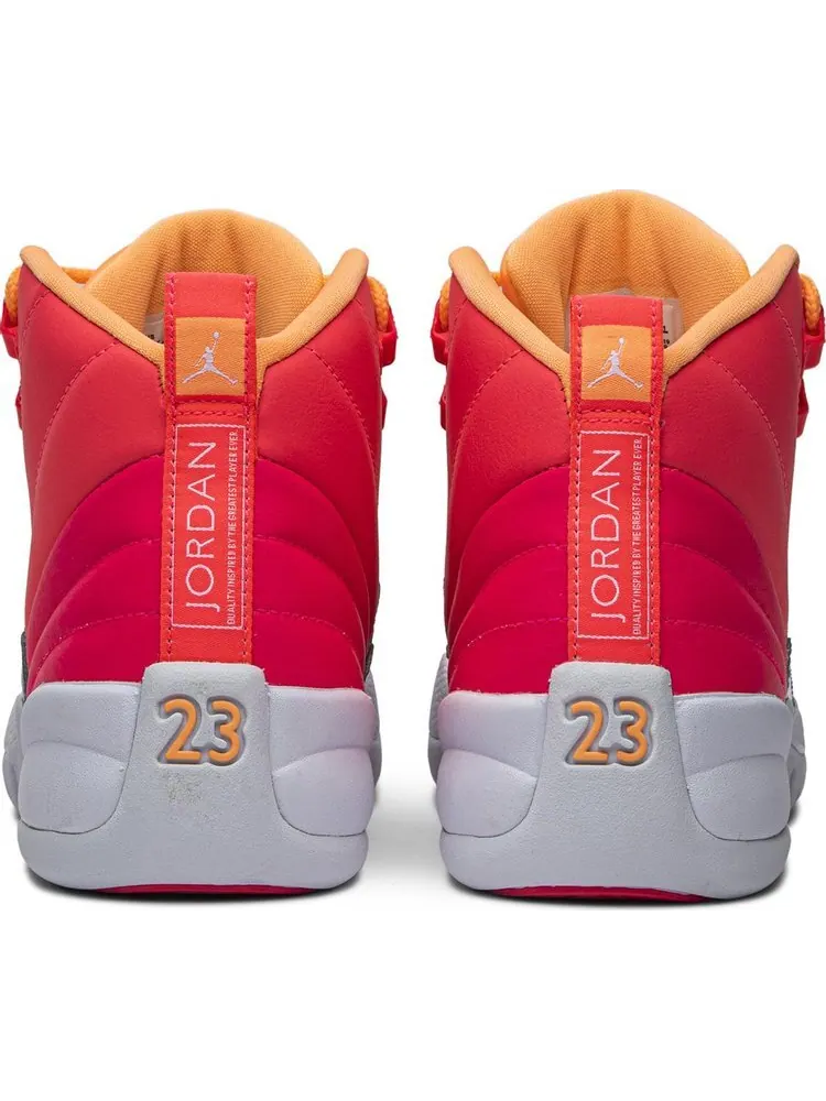 Кроссовки Air Jordan 12 Retro GS Sunrise — изображение 6 из 8, розовый