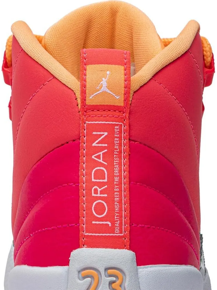 Кроссовки Air Jordan 12 Retro GS Sunrise — изображение 7 из 8, розовый