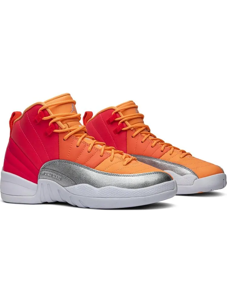 Кроссовки Air Jordan 12 Retro GS Sunrise — изображение 8 из 8, розовый