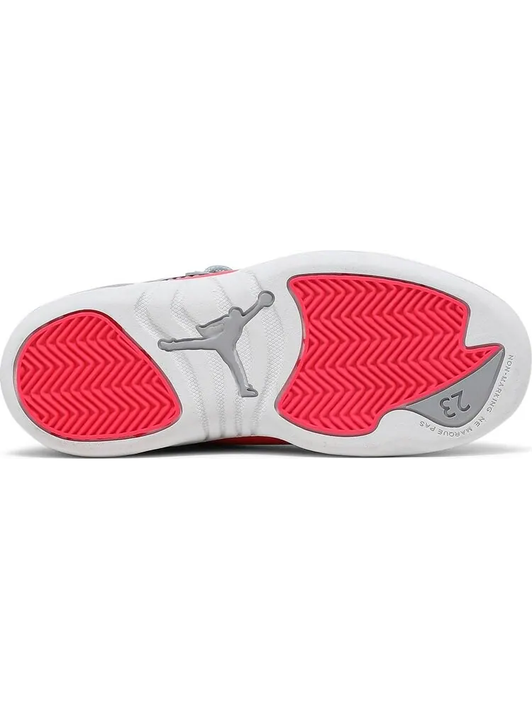 Кроссовки Air Jordan 12 Retro PS Racer Pink — изображение 4 из 8, серый