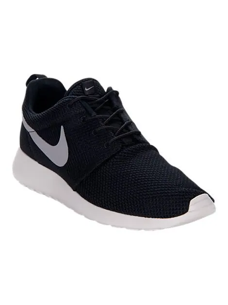 Кроссовки Nike Rosherun 'Black Grey Blue' — изображение 2 из 4, черный
