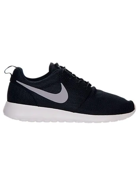 Кроссовки Nike Rosherun 'Black Grey Blue' — изображение 3 из 4, черный