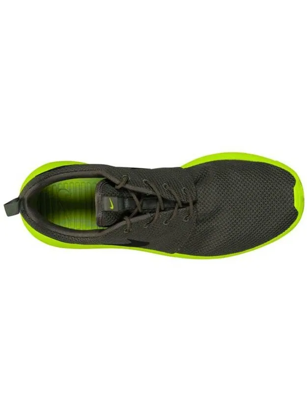 Кроссовки Nike Rosherun 'Tarp Green' — изображение 3 из 4, зеленый