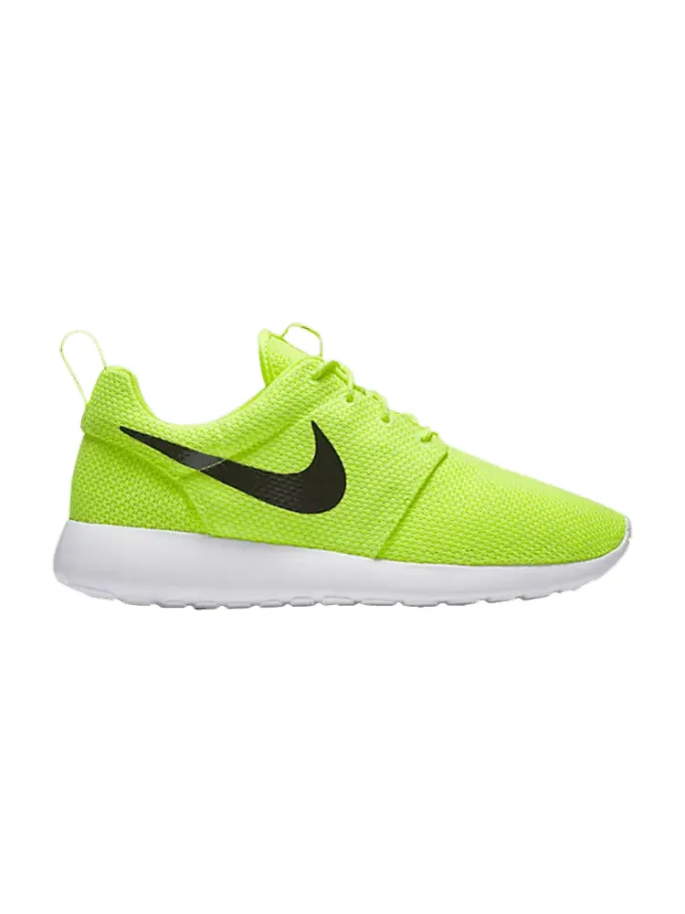 Кроссовки Nike Roshe One 'Volt Black White' — изображение 1 из 1, черный-белый