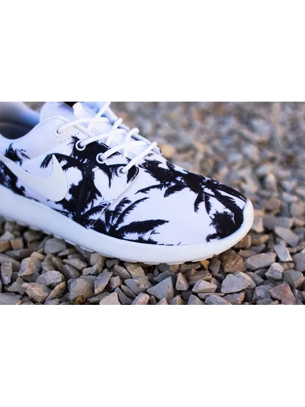 Кроссовки Nike Wmns Roshe Run 'Palm Trees' — изображение 4 из 4, белый