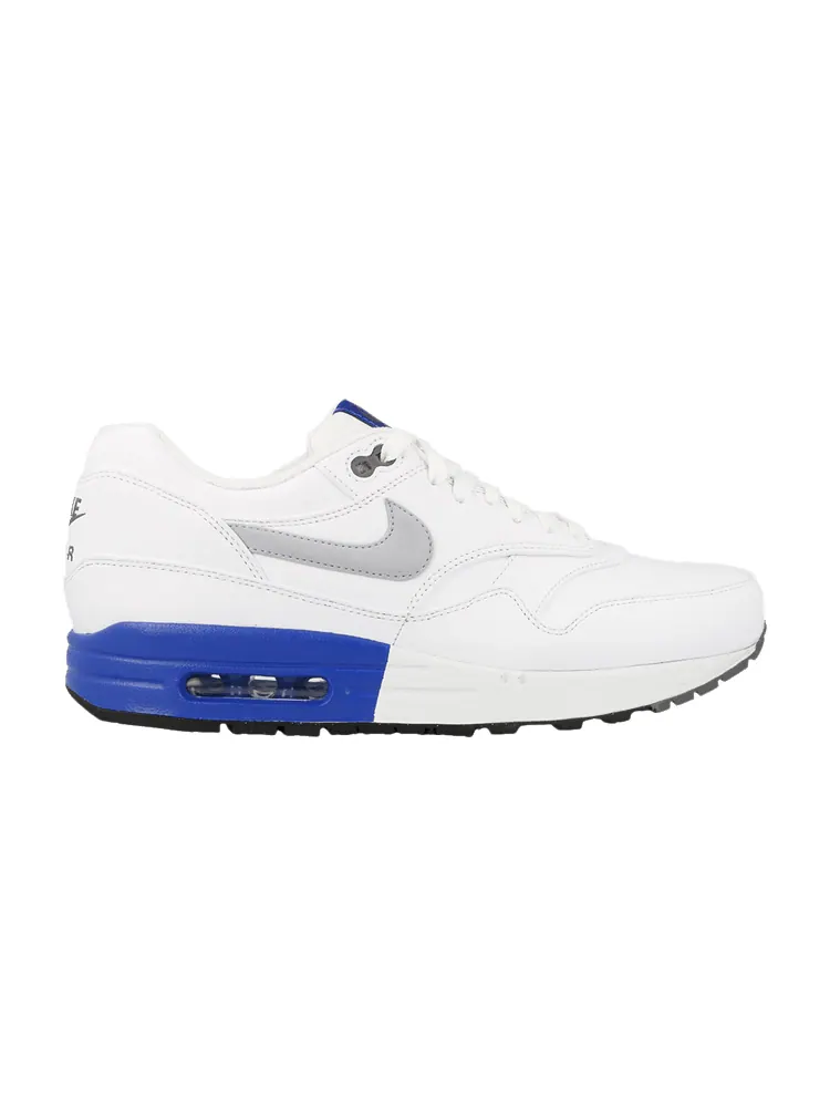 Кроссовки Nike Air Max 1 Premium 'White Game Royal' — изображение 1 из 1, белый/серый//белый