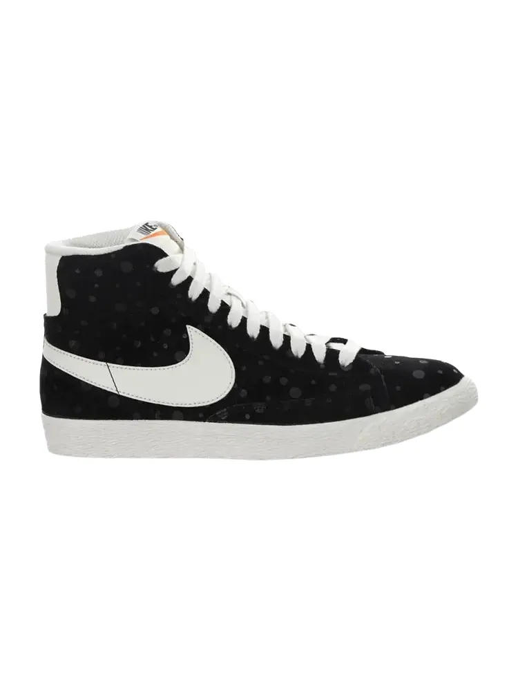 Кроссовки Nike Wmns Blazer Mid Suede Vintage 'Black Polka' — изображение 1 из 1, черный