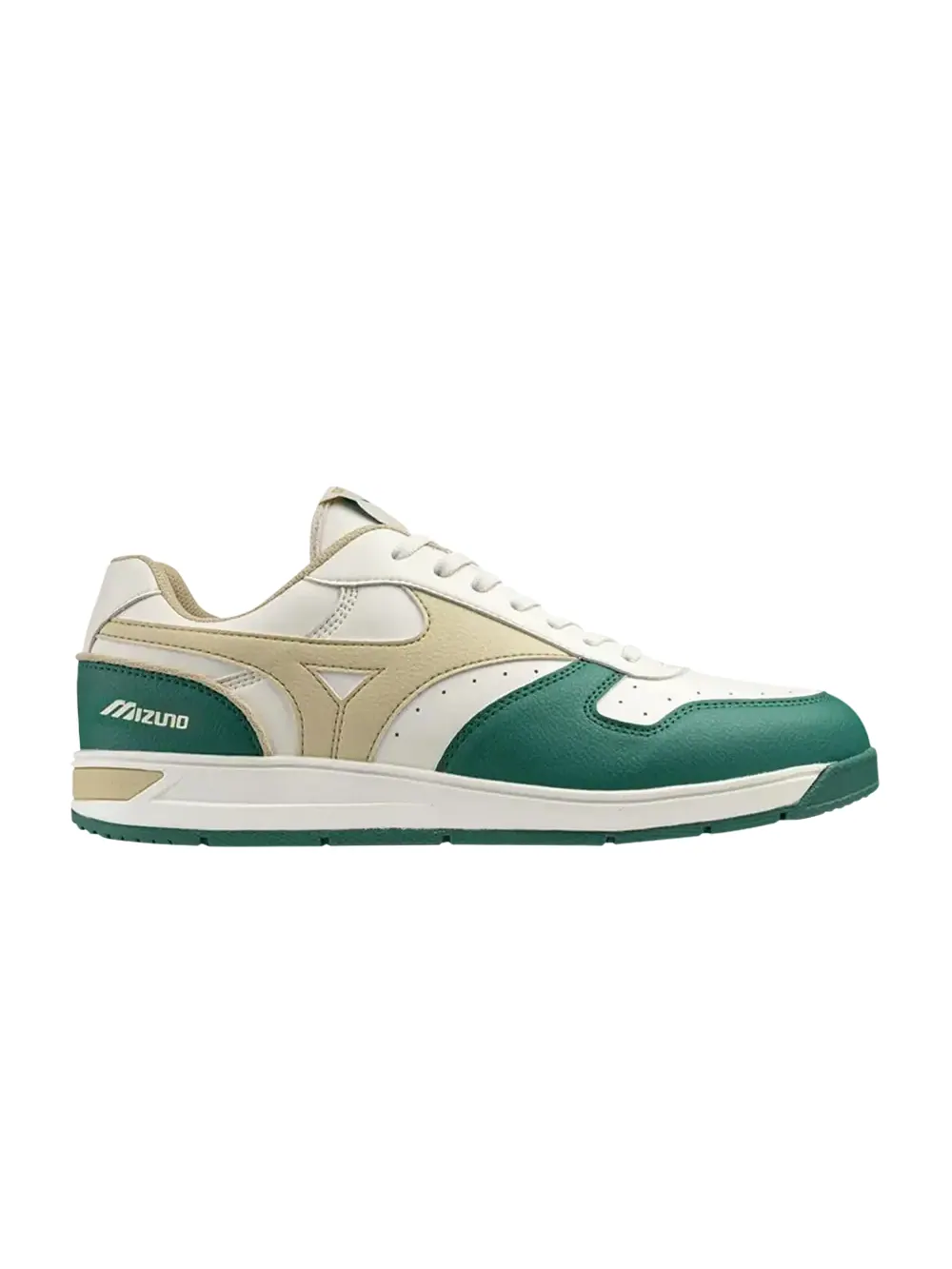 Кроссовки Mizuno City Wind GS — изображение 1 из 1, зеленый/слоновая кость