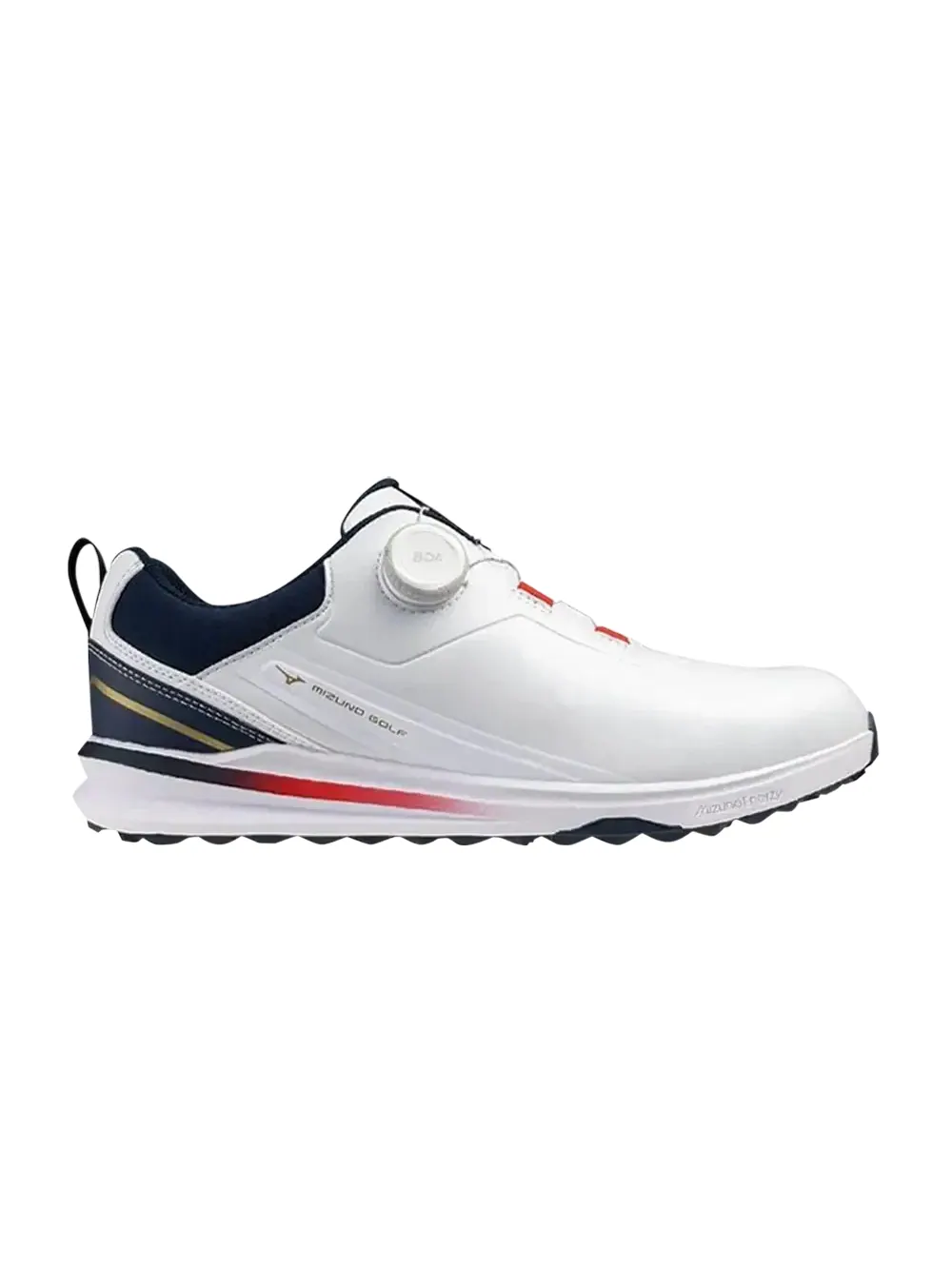 Кроссовки Mizuno Nexlite Enerzy 2 Boa Wide — изображение 1 из 1, белый/темно-синий