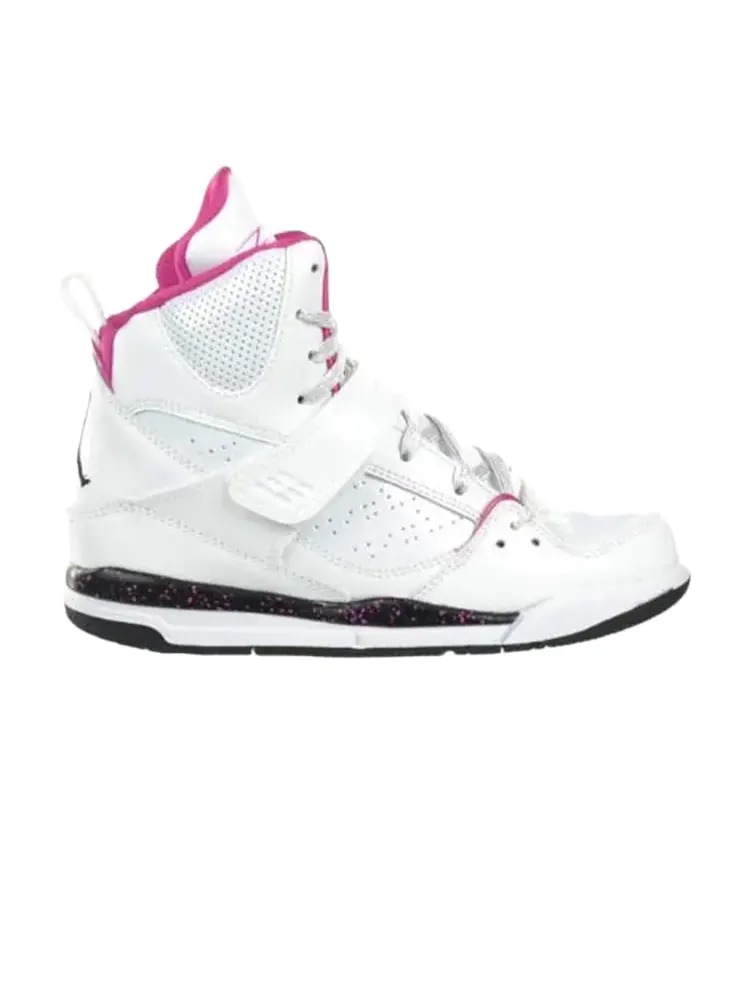 Кроссовки Air Jordan Jordan Flight 45 High GS 'White Fusion Pink' — изображение 1 из 1, белый