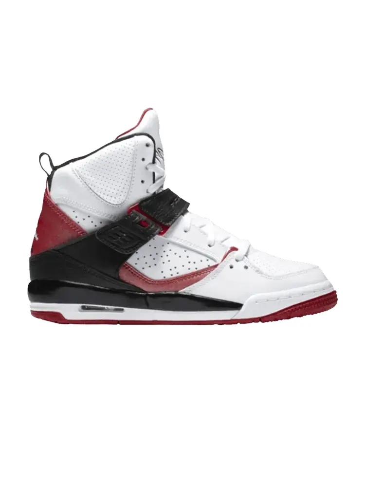 Кроссовки Air Jordan Jordan Flight 45 High GS 'White Red Black' — изображение 1 из 1, белый/красный/черный