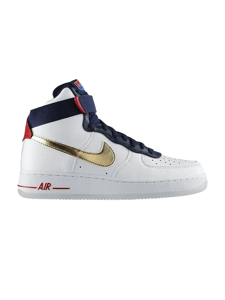 Кроссовки Nike Air Force 1 High Premium 'USA Olympic' — изображение 1 из 1, белый
