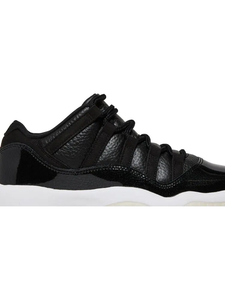 Кроссовки Air Jordan 11 Retro Low GS 72-10 — изображение 2 из 8, черный