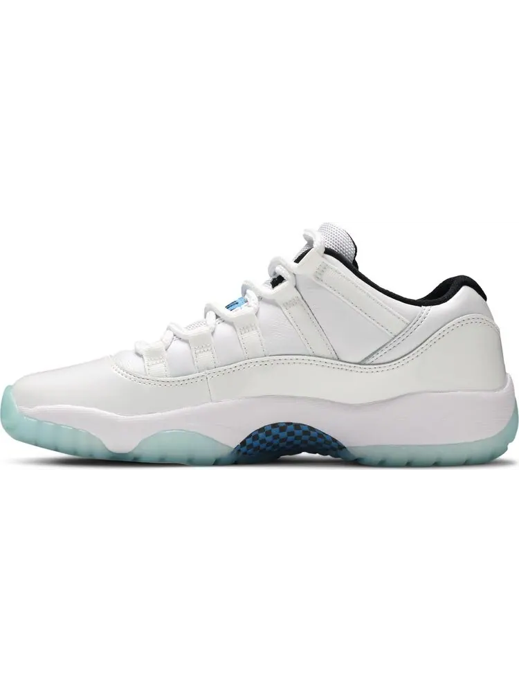 Кроссовки Air Jordan 11 Retro Low GS Legend Blue — изображение 3 из 8, белый