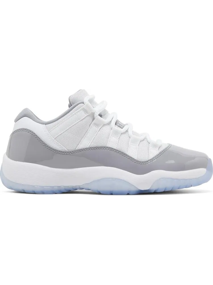 Кроссовки Air Jordan 11 Retro Low GS Cement Grey — изображение 1 из 8, серый