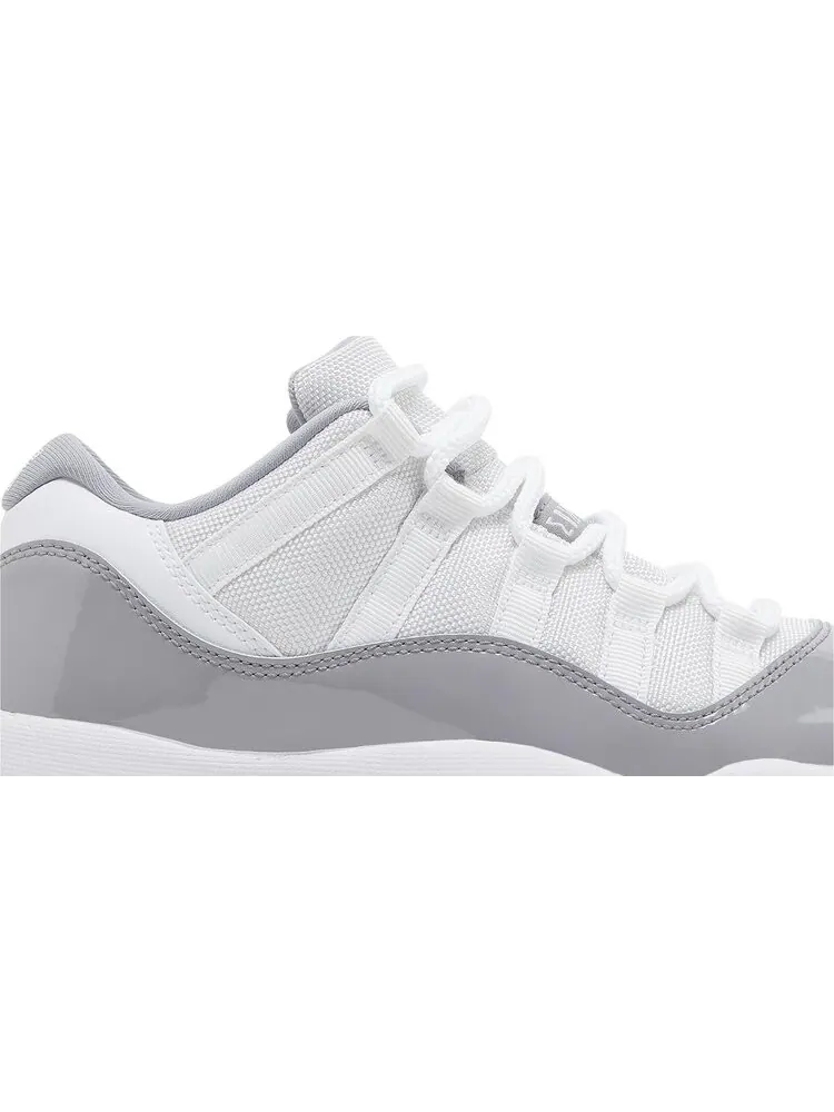 Кроссовки Air Jordan 11 Retro Low GS Cement Grey — изображение 2 из 8, серый