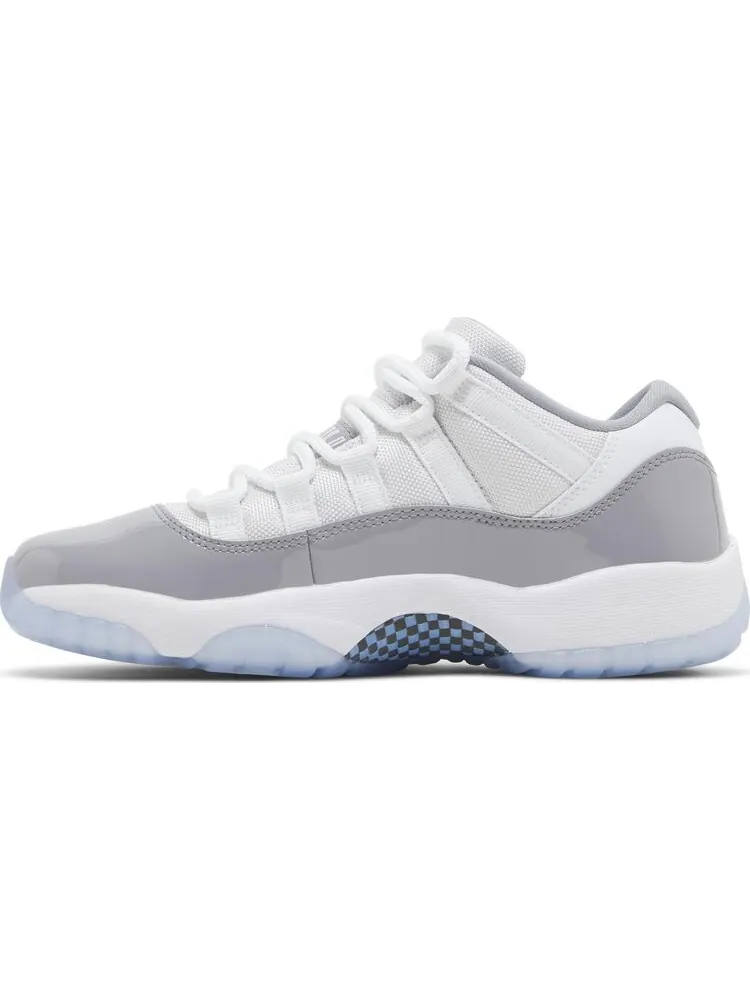 Кроссовки Air Jordan 11 Retro Low GS Cement Grey — изображение 3 из 8, серый