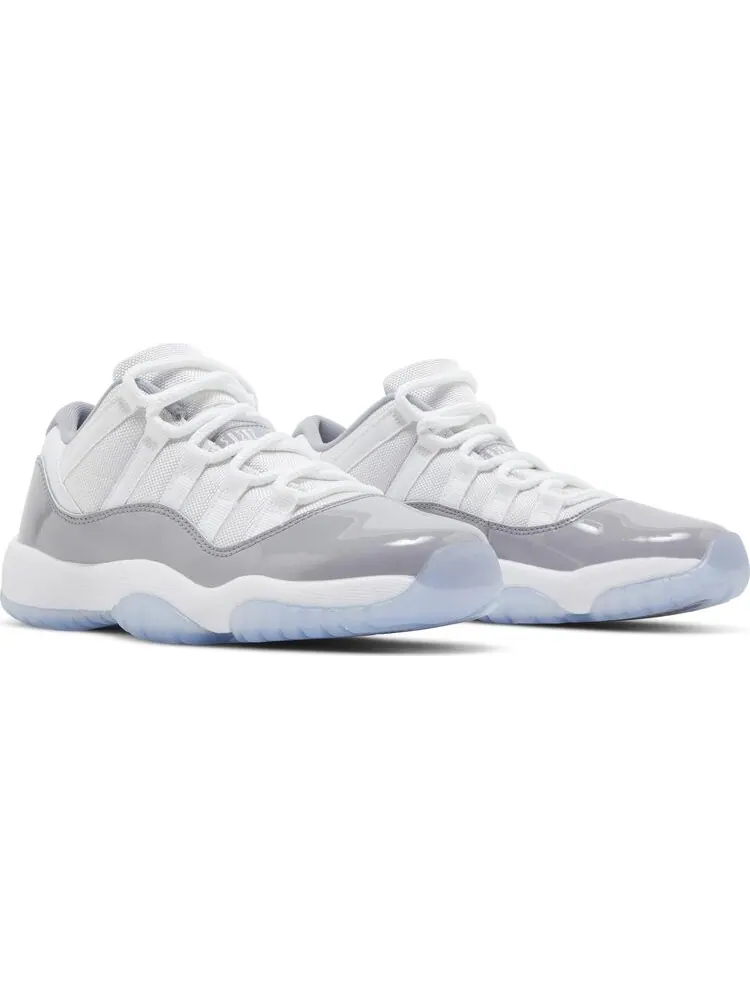 Кроссовки Air Jordan 11 Retro Low GS Cement Grey — изображение 8 из 8, серый