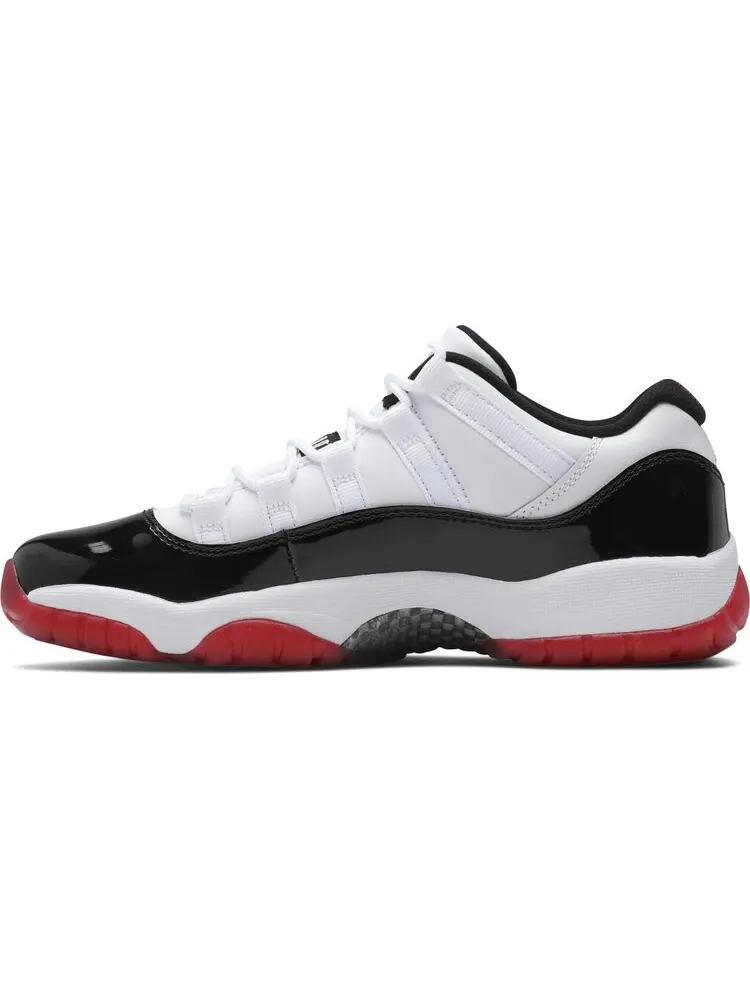 Кроссовки Air Jordan 11 Retro Low GS Concord-Bred — изображение 3 из 8, белый