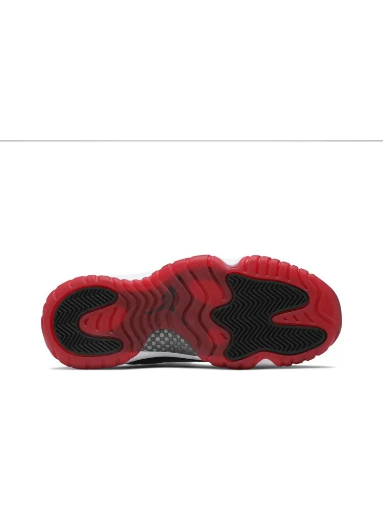 Кроссовки Air Jordan 11 Retro Low GS Concord-Bred — изображение 4 из 8, белый