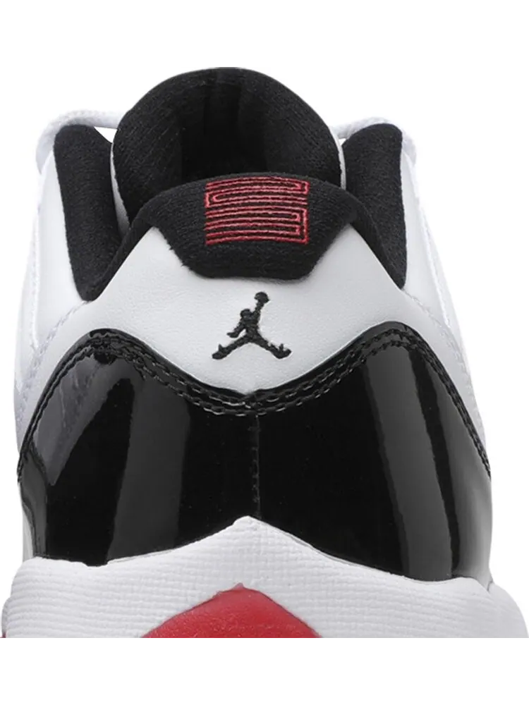 Кроссовки Air Jordan 11 Retro Low GS Concord-Bred — изображение 7 из 8, белый