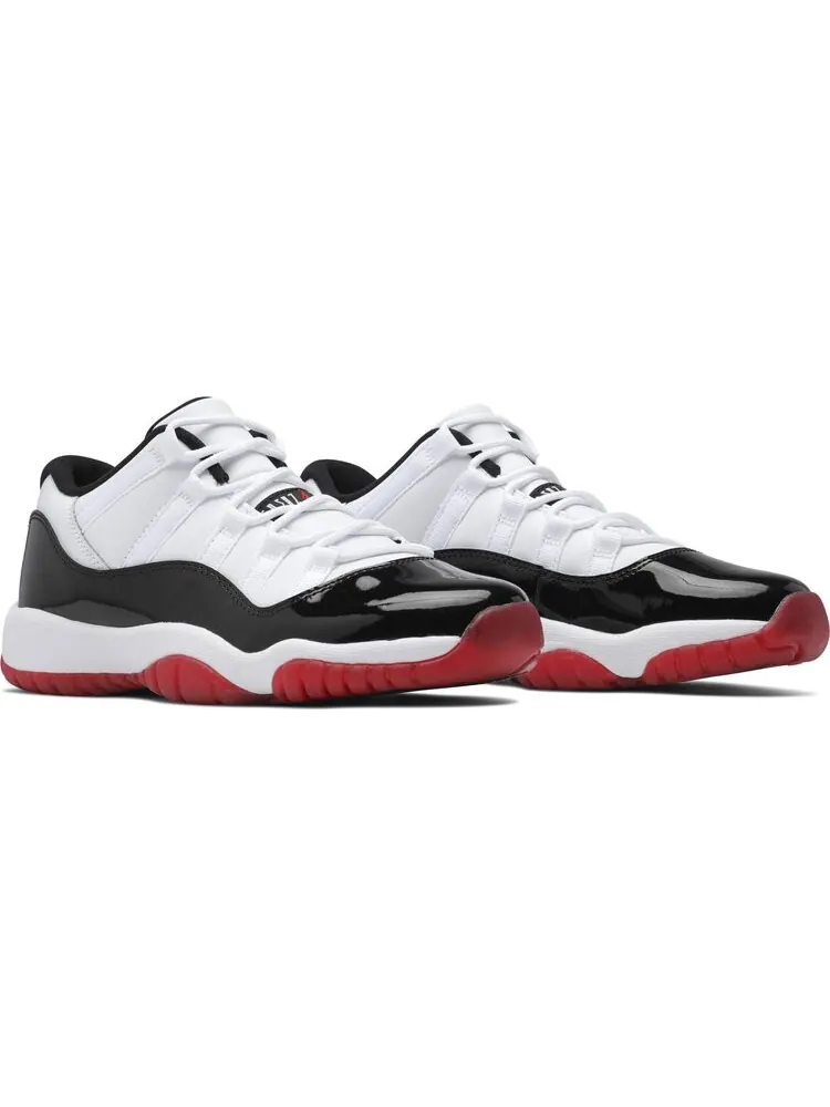 Кроссовки Air Jordan 11 Retro Low GS Concord-Bred — изображение 8 из 8, белый