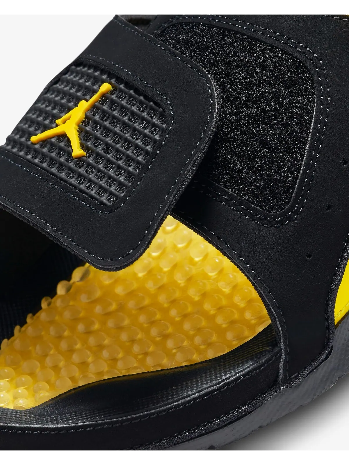 Шлепанцы Nike Jordan Hydro 4 Retro — изображение 5 из 5, черный/желтый