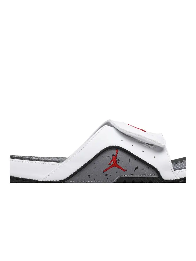 Кроссовки Air Jordan Jordan Hydro 4 Retro Slide 'White Cement' — изображение 2 из 4, белый