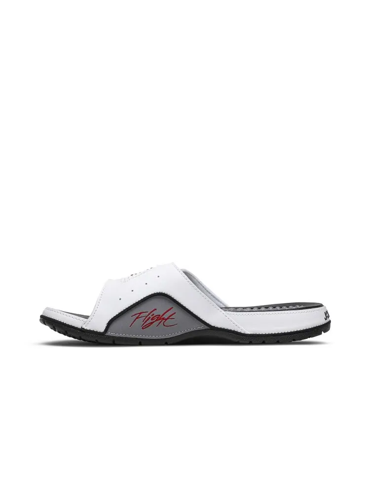 Кроссовки Air Jordan Jordan Hydro 4 Retro Slide 'White Cement' — изображение 3 из 4, белый