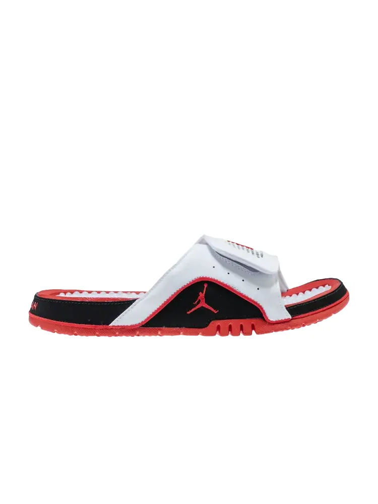 Кроссовки Air Jordan Jordan Hydro 4 Retro Slide 'White Fire Red' — изображение 1 из 1, белый