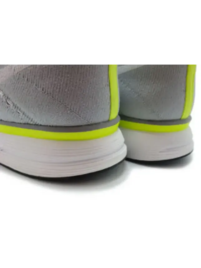Кроссовки Nike Flyknit Trainer + 'Volt White' — изображение 4 из 4, зеленый
