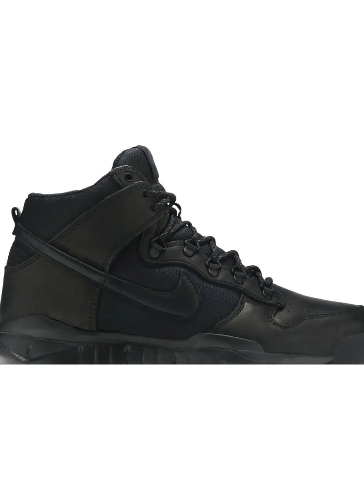 Кроссовки Nike SB Dunk High Boot 'Black' — изображение 2 из 4, черный