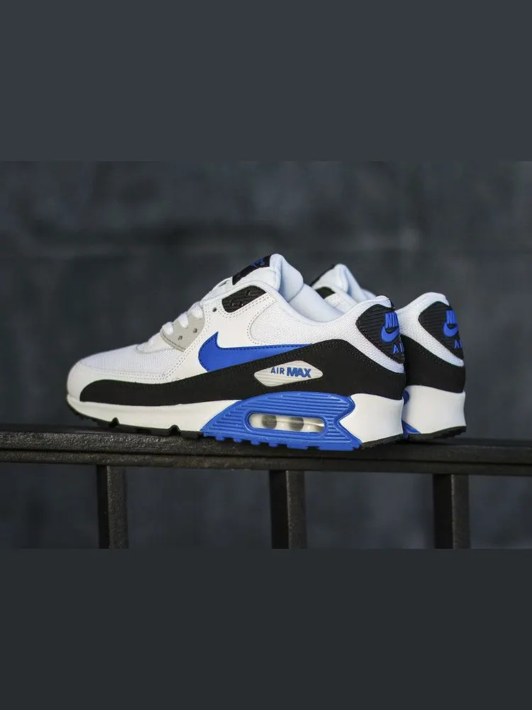 Кроссовки Nike Air Max 90 'Hyper Cobalt' — изображение 4 из 4, белый/синий/черный