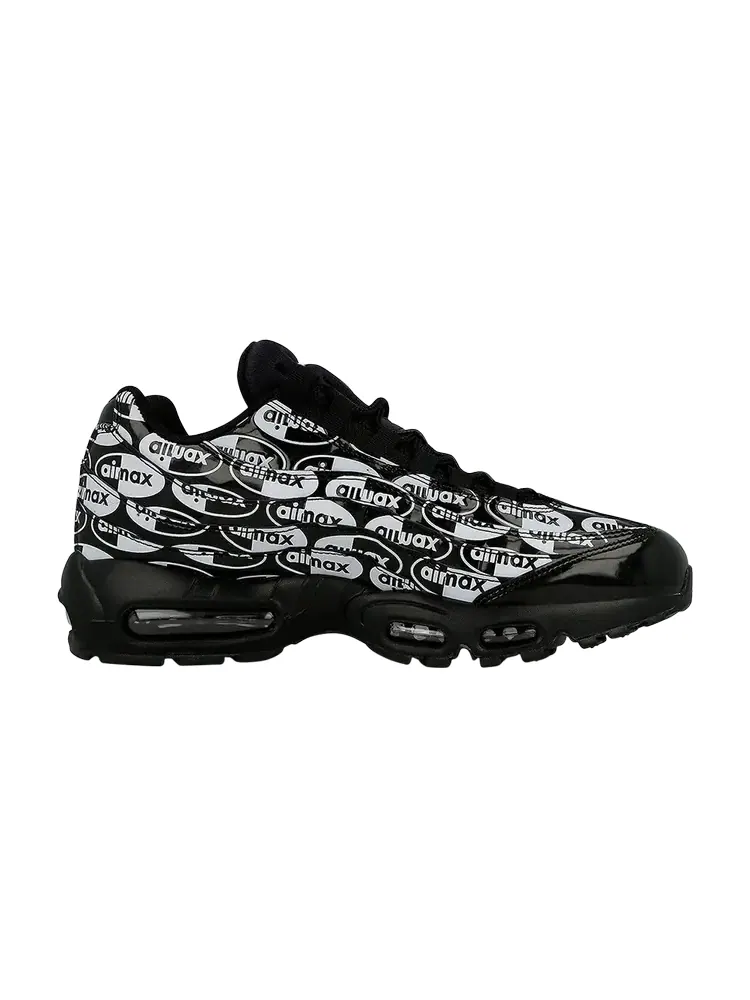 Кроссовки Nike Air Max 95 Premium 'Black' — изображение 1 из 1, черный