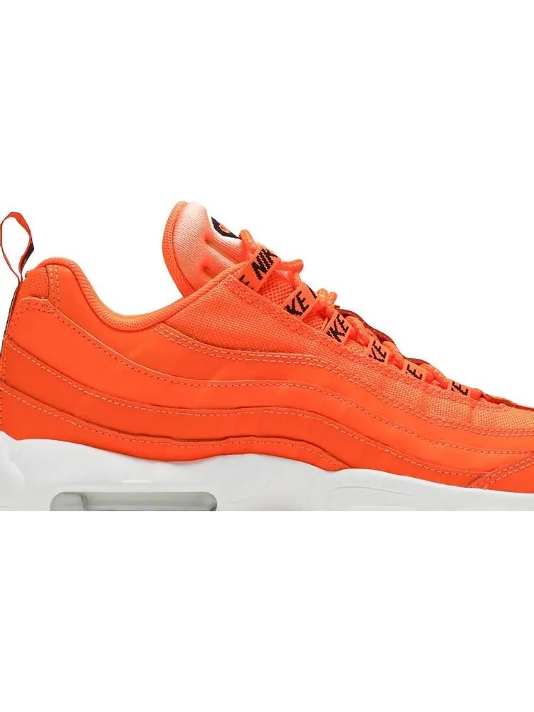 Кроссовки Nike Air Max 95 Premium 'Overbranded' — изображение 2 из 8, оранжевый